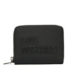 Portfel LOVE MOSCHINO. Czarne portfele Love Moschino, bez wzorów. Za 439.99 zł.