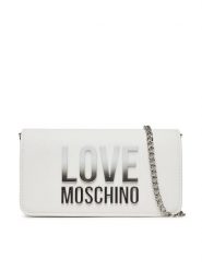 LOVE MOSCHINO Torebka JC5728PP0MKD0100 Biały. Białe torebki klasyczne Love Moschino, bez wzorów, ze skóry, bez dodatków. Za 389.99 zł.