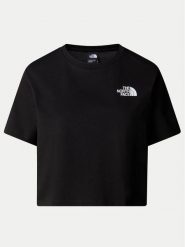 The North Face T-Shirt Simple Dome NF0A87U4 Czarny Relaxed Fit. Czarne t-shirty The North Face, l, bez wzorów, z bawełny, bez kołnierzyka, bez ramiączek. Za 79.99 zł.