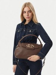 LOVE MOSCHINO Torebka JC4209PP0PKB0313 Brązowy ciemny. Brązowe torebki klasyczne Love Moschino, bez wzorów, ze skóry, bez dodatków. Za 949.99 zł.