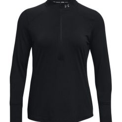 Bluza do biegania damska Under Armour Qualifier Run 2.0 Half Zip. Czarne bluzy Under Armour, xs, bez wzorów, bez kaptura. Za 312.50 zł.