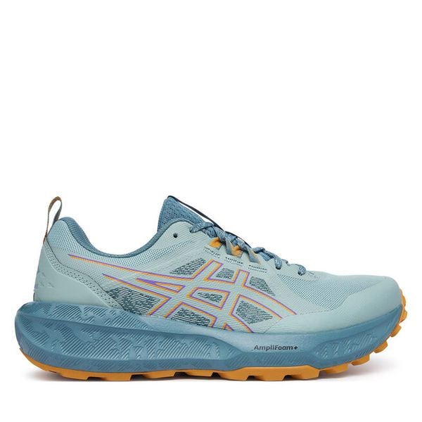 Buty do biegania Asics. Niebieskie obuwie sportowe Asics, bez zapięcia, do biegania. Za 409.99 zł.