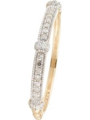 DIAMOND & CO Złoty pierścionek "Kota" z diamentami rozmiar: 62. Żółte pierścionki Diamond & Co, z diamentem, złote. Za 880.59 zł.