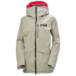 Damska kurtka typu infinity shell Helly Hansen Aurora. Brązowe kurtki narciarskie Helly Hansen, bez wzorów, bez kaptura, narciarskie. W wyprzedaży za 2,038.85 zł.