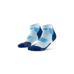 Damskie skarpety kompresyjne do biegania sportowe za kostkę Core Run CEP. Białe skarpety CEP, bez wzorów, z elastanu. Za 64.00 zł.