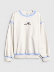 4F Bluza dresowa regular bez kaptura damska - biała M. Brązowe bluzy 4f, m, bez wzorów, z dresówki, bez kaptura. Za 159.99 zł.