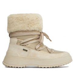 Botki Caprice. Czarne botki Caprice, bez wzorów, bez obcasa, na płaskiej podeszwie, bez zapięcia. Za 499.99 zł.