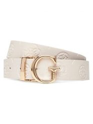 Guess Pasek w kolorze szarym rozmiar: 90. Szare paski Guess, z aplikacjami, z materiału. Za 173.99 zł.