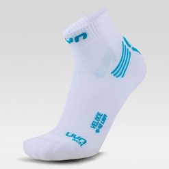 Skarpety do biegania RUN VELOCE LADY r.41-42. Białe skarpety Uyn, bez wzorów. Za 74.99 zł.