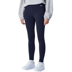 Legginsy damskie Champion. Niebieskie legginsy Champion, m, bez wzorów, ze skóry. Za 119.00 zł.