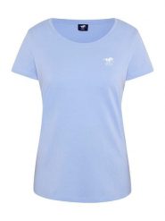 Polo Sylt Koszulka w kolorze błękitnym rozmiar: XL. Niebieskie bluzki Polo Sylt, xl, bez wzorów, z bawełny, bez kołnierzyka, bez ramiączek. Za 41.30 zł.