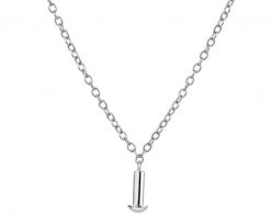 Naszyjnik srebrny beads. Szare naszyjniki Apart, srebrne. W wyprzedaży za 129.50 zł.
