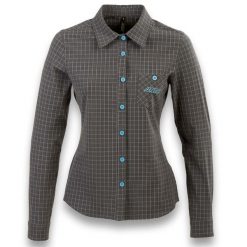 Koszula Ande Arizona M/L Damskie. Szare koszule Ande, l, bez wzorów, z elastanu, sportowe, bez kołnierzyka, bez ramiączek. Za 313.99 zł.