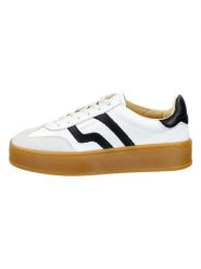 GANT Footwear Skórzane sneakersy "Cuzmani" w kolorze białym rozmiar: 41. Białe trampki GANT Footwear, bez wzorów, bez zapięcia. Za 391.59 zł.