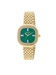 Liu Jo Zegarek Chains Elison TLJ2779 Złoty. Żółte, analogowe zegarki Liu Jo, ze stali. Za 689.99 zł.