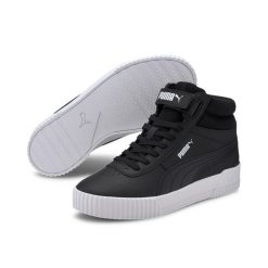 Buty Sportowe Damskie Puma Carina Mid. Czarne obuwie sportowe Puma, bez zapięcia. Za 213.99 zł.