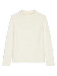 Marc O´Polo Sweter w kolorze kremowym rozmiar: M. Brązowe swetry m, bez wzorów, z bawełny, bez ramiączek. Za 263.53 zł.