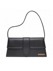 JACQUEMUS Torebka Le Bambino Long 221BA013 Czarny. Czarne torebki klasyczne JACQUEMUS, bez wzorów, ze skóry, bez dodatków. Za 3,699.00 zł.