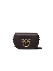 Pinko Skórzana torebka w kolorze czarnym - 22 x 14 x 7 cm rozmiar: onesize. Czarne torby na ramię Pinko, z aplikacjami, z materiału, na ramię, bez dodatków. Za 1,120.13 zł.