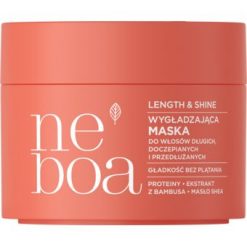 NEBOA, Length & Shine, maska do włosów długich, doczepianych i przedłużanych, wygładzająca, 300 ml. Odżywki do włosów NEBOA. Za 44.99 zł.