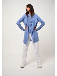 AUTHENTIC CASHMERE Kaszmirowy kardigan "Chésery" w kolorze błękitnym rozmiar: XL. Niebieskie kardigany AUTHENTIC CASHMERE, xl, bez wzorów, z kaszmiru. Za 483.17 zł.