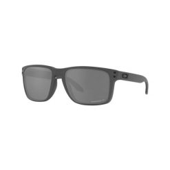 Okulary przeciwsłoneczne z polaryzacją Holbrook XL - czarne. Szare okulary przeciwsłoneczne Oakley, bez wzorów, sportowe. Za 703.99 zł.