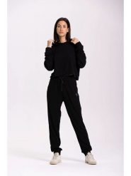 Onamaste Spodnie dresowe "Mika" w kolorze czarnym rozmiar: L/XL. Czarne spodnie dresowe Onamaste, l, bez wzorów, z dresówki. Za 173.99 zł.