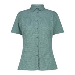 Koszula damska turystyczne CMP 34S6206. Zielone koszule CMP, s, bez wzorów, sportowe, bez kołnierzyka, bez ramiączek. Za 232.30 zł.