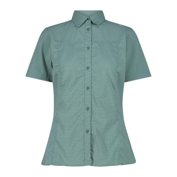 Koszula damska turystyczne CMP 34S6206. Brązowe koszule CMP, s, bez wzorów, sportowe, bez kołnierzyka, bez ramiączek. Za 239.90 zł.