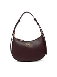 PINKO Torebka Half Moon Mini Fl 102790 A0F1 Fioletowy. Fioletowe torebki klasyczne Pinko, bez wzorów, ze skóry, bez dodatków. Za 839.99 zł.