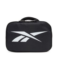 Kosmetyczka Reebok. Czarne kufry i kosmetyczki Reebok, bez wzorów, z materiału, bez dodatków. Za 79.99 zł.