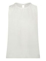 BETTY & CO Bluzka w kolorze białym rozmiar: XL. Białe bluzki Betty & Co, xl, bez wzorów, bez kołnierzyka, bez ramiączek. Za 71.95 zł.