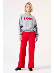 Garcia Spodnie w kolorze czerwonym rozmiar: S. Czerwone spodnie materiałowe Garcia, na co dzień, s, bez wzorów, z materiału. Za 152.99 zł.