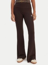 Adidas Legginsy Essentials KD3849 Brązowy Flared Leg. Brązowe legginsy Adidas, m, bez wzorów, z wiskozy. Za 219.99 zł.