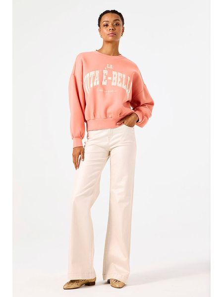 Garcia Bluza w kolorze pomarańczowym rozmiar: S. Pomarańczowe bluzy Garcia, s, bez wzorów, bez kaptura. Za 149.66 zł.