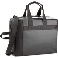 Torba na laptopa TRUSSARDI JEANS - San Diego 71B00048 K299. Czarne torby na laptopa Trussardi Jeans, bez wzorów, z jeansu. W wyprzedaży za 419.00 zł.