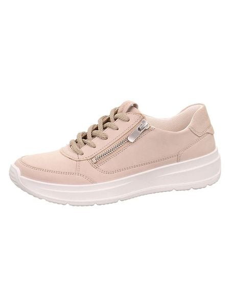 Legero Skórzane sneakersy "Sprinter" w kolorze jasnoróżowym rozmiar: 41. Czerwone trampki Legero, bez wzorów, bez zapięcia. Za 219.95 zł.