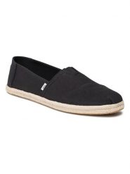 TOMS Espadryle w kolorze czarnym rozmiar: 37. Czarne espadryle Toms, bez wzorów, bez obcasa, bez zapięcia. Za 132.05 zł.