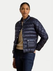 LAUREN RALPH LAUREN Kurtka przejściowa 297P18066005 Granatowy Regular Fit. Niebieskie kurtki Lauren Ralph Lauren, l, bez wzorów, z syntetyku, bez kaptura. Za 1,499.00 zł.