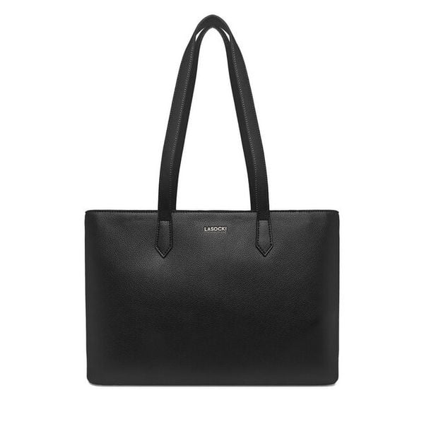 Torebka Lasocki. Czarne torebki klasyczne Lasocki, bez wzorów, bez dodatków. Za 149.99 zł.