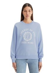 Scotch & Soda Bluza w kolorze błękitnym rozmiar: M. Niebieskie bluzy Scotch & Soda, m, bez wzorów, z bawełny, bez kaptura. Za 147.45 zł.