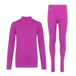 Komplet bielizny termoaktywnej damskiej KADVA Glacier W Set. Czerwone bielizna sportowa KADVA, s, bez wzorów. Za 99.99 zł.