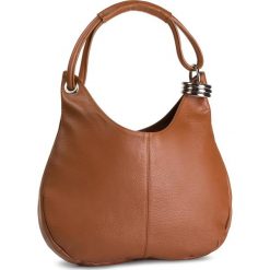 Torebka CREOLE - K10218 Koniak. Brązowe torby na ramię Creole, bez wzorów, ze skóry, na ramię, bez dodatków. W wyprzedaży za 179.00 zł.