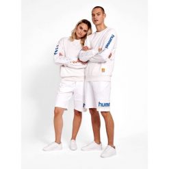 Bluza Hummel hmlLGC Birk. Białe bluzy sportowe Hummel, s, bez wzorów, bez kaptura. W wyprzedaży za 183.00 zł.