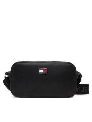 Tommy Jeans Torebka Tjw Daily Elevated Camera Bag AW0AW18065 Czarny. Czarne listonoszki Tommy Jeans, bez wzorów, z jeansu, bez dodatków. Za 369.99 zł.