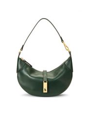 Polo Ralph Lauren Torebka 428871248010 Zielony. Zielone torebki klasyczne Polo Ralph Lauren, bez wzorów, ze skóry, bez dodatków. Za 2,199.00 zł.