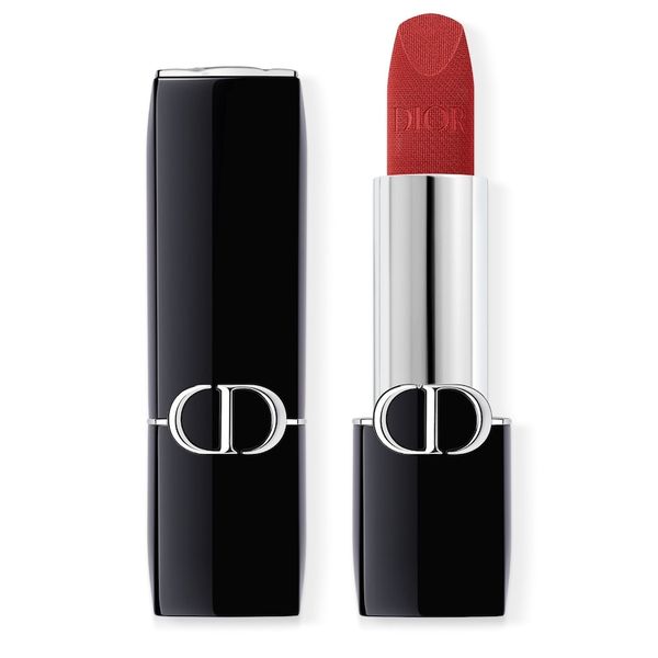 DIOR Rouge Dior - Długotrwała pomadka do ust - 2 wykończenia Szminki 3,5 g Velvet 755 - Rouge Saga. Pomadki Dior. Za 176.25 zł.