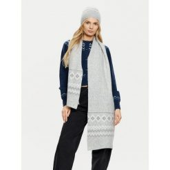 Komplet czapka i komin Guess. Szare czapki Guess, z aplikacjami. Za 569.99 zł.