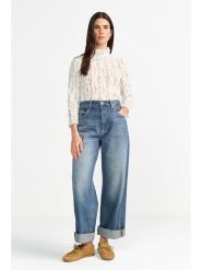 Rich & Royal Bluzka w kolorze białym rozmiar: 42. Białe bluzki Rich & Royal, bez wzorów, z koronki, bez kołnierzyka, bez ramiączek. Za 195.99 zł.