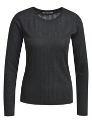 Smith & Soul Koszulka w kolorze czarnym rozmiar: XL. Czarne bluzki Smith & Soul, xl, bez wzorów, prążkowane, bez kołnierzyka, bez ramiączek. Za 86.99 zł.